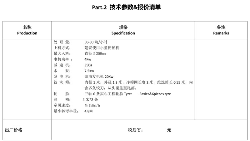 移動式滾筒篩洗石機(jī)械